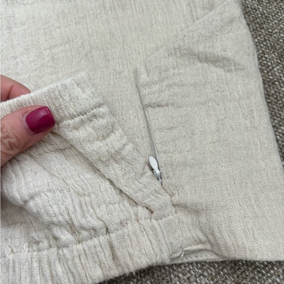 ✨BAHHGOOSE Strapless Linen Bandeau Top - Picture 6 of 11